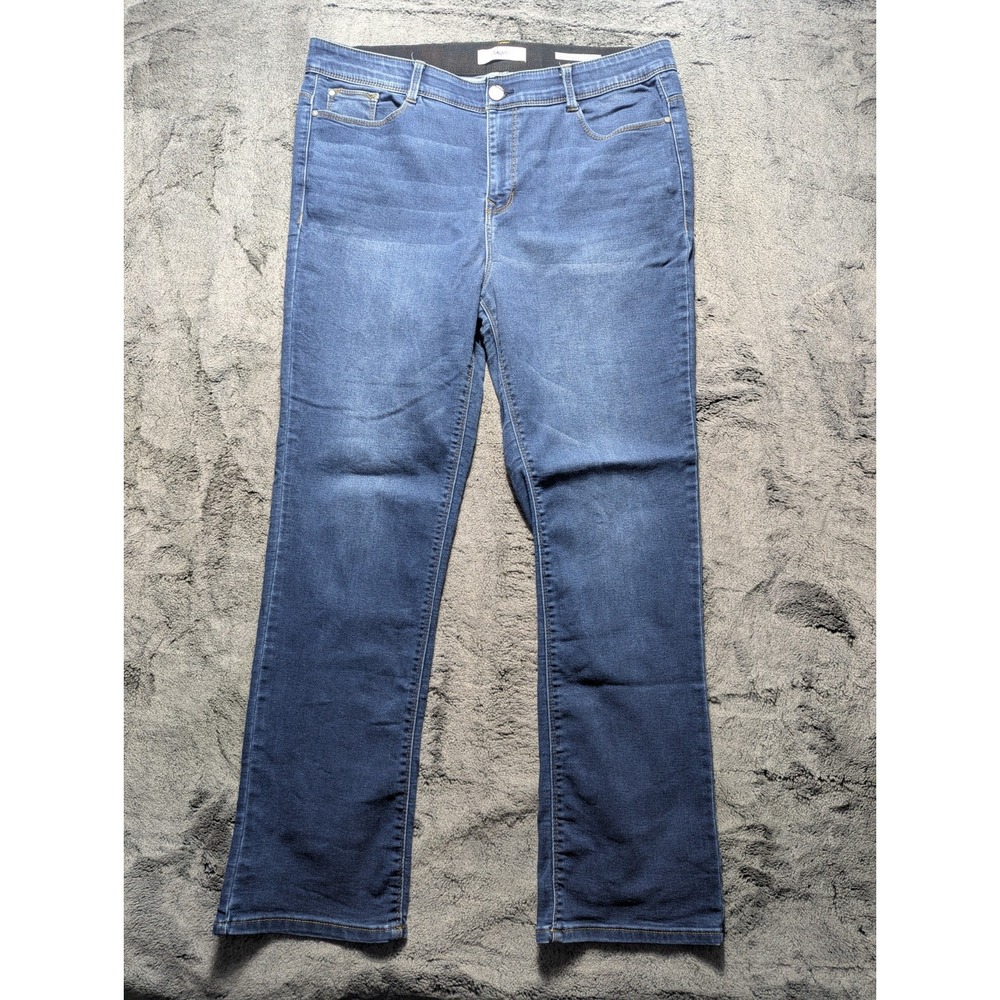 Angels Forever Young 360 Sculpt Mini Boot Jeans Women's Size 36 Dark Wash